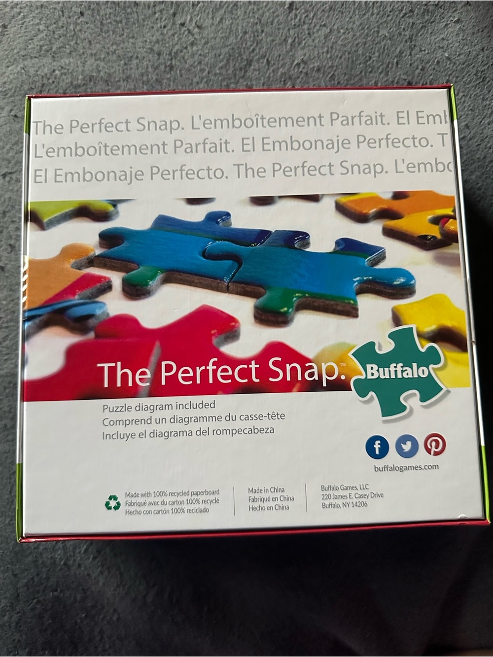 Buffalo The Perfect Snap Puzzle